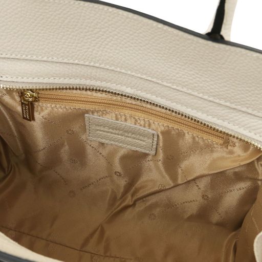 origami-leather-tote-tl142507 - Beige - kuva 5