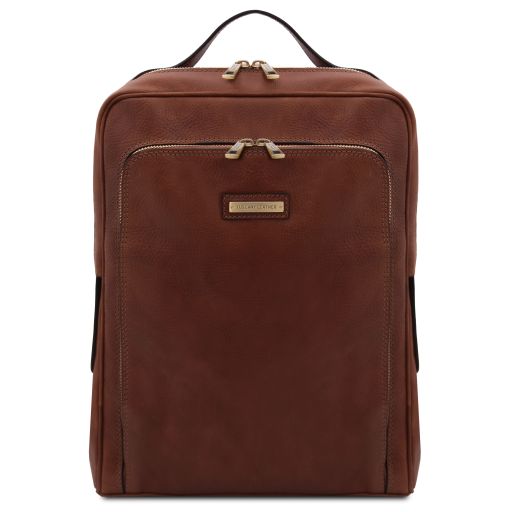 bangkok-leather-laptop-backpack-tl141793 - Ruskea