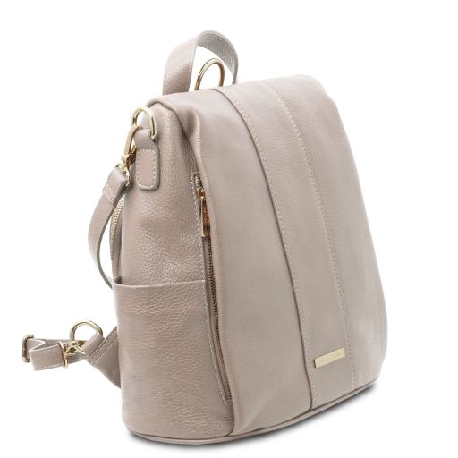 tl-bag-soft-leather-backpack-tl142138 - Light Taupe - kuva 2
