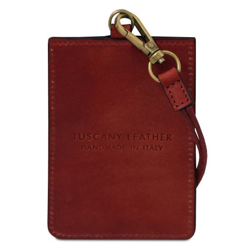 leather-badge-holder-tl142575 - Punainen - kuva 2