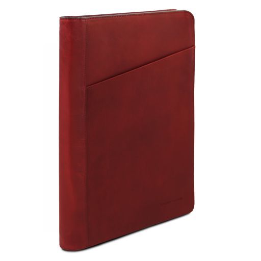 tiberio-leather-document-case-tl142556 - Punainen - kuva 2