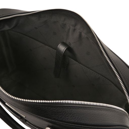 treviso-leather-laptop-briefcase-tl142546 - Musta - kuva 6