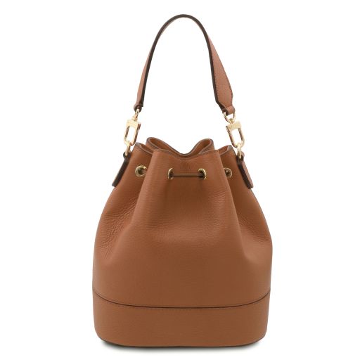 tl-bag-leather-bucket-bag-tl142146 - Konjakki - kuva 3