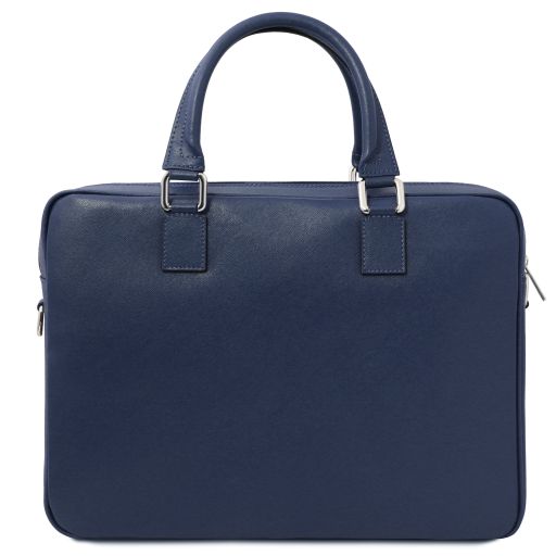 torino-saffiano-leather-laptop-briefcase-tl142551 - Tummansininen - kuva 3