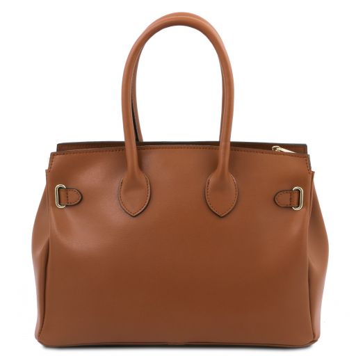 tl-bag-leather-handbag-tl142174 - Konjakki - kuva 3