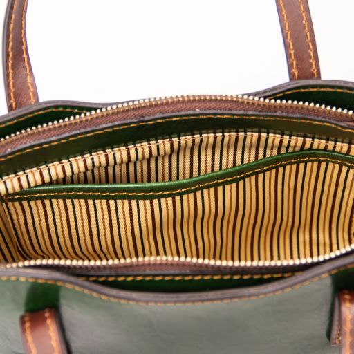 amelia-leather-tote-tl142406 - Green - kuva 6