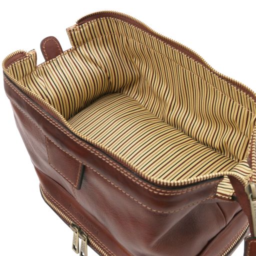 jacob-leather-toiletry-bag-tl142204 - Ruskea - kuva 3