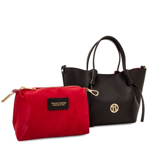 legame-leather-handbag-small-size-tl142482 - Musta - kuva 6