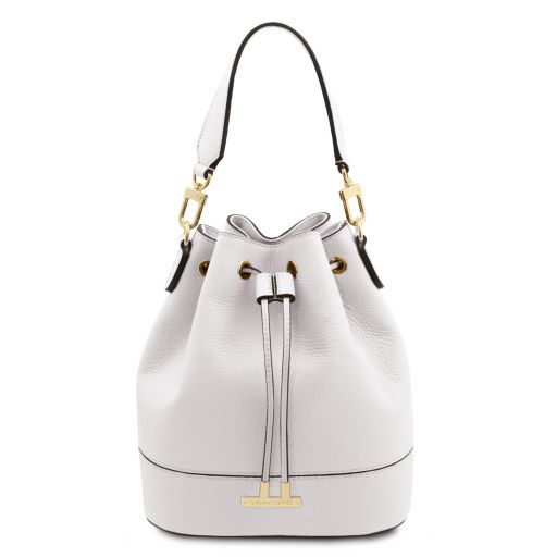 tl-bag-leather-bucket-bag-tl142146 - Valkoinen