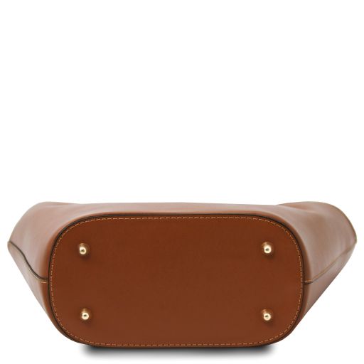 tl-bag-leather-handbag-tl142287 - Konjakki - kuva 4