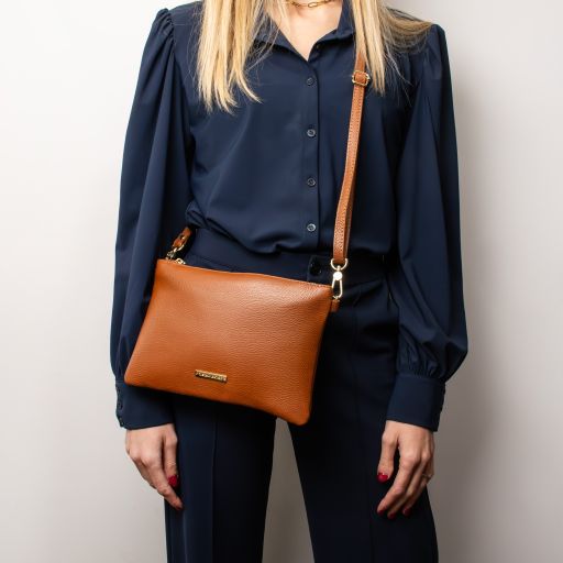 tl-bag-soft-leather-clutch-tl142029 - Aprikoosi - kuva 6