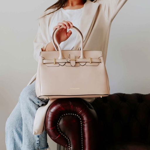 tl-bag-leather-handbag-tl142174 - Oranssi - kuva 7