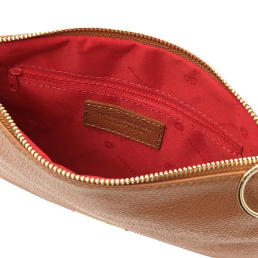 tl-bag-soft-leather-clutch-tl142029 - Konjakki - kuva 3