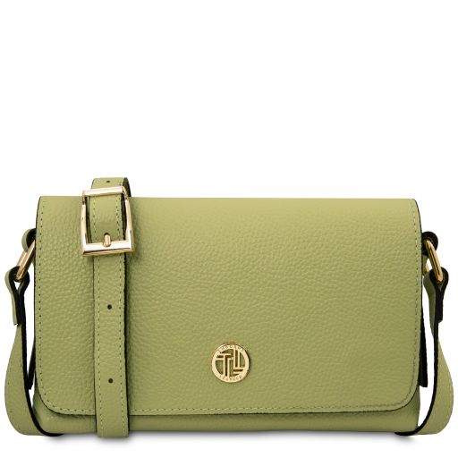 biscuit-soft-leather-shoulder-bag-tl142582 - Limenvihreä