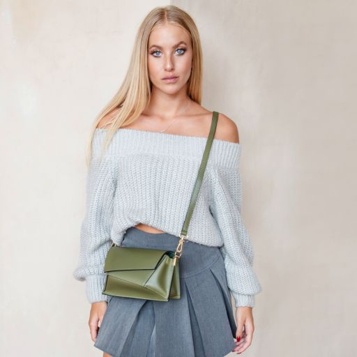 tl-bag-leather-shoulder-bag-tl142253 - Green - kuva 8