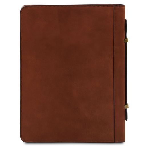 cesare-leather-document-case-with-handle-and-ring-binder-tl142554 - Ruskea - kuva 4