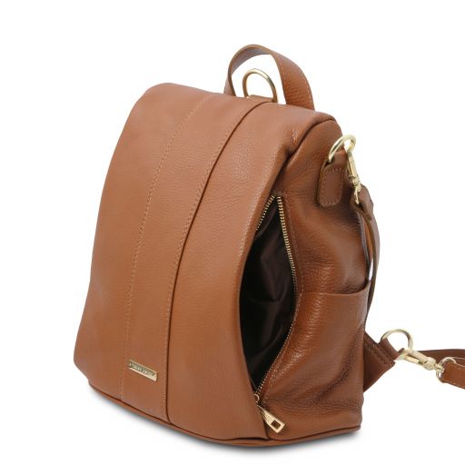 tl-bag-soft-leather-backpack-tl142138 - Light Taupe - kuva 8