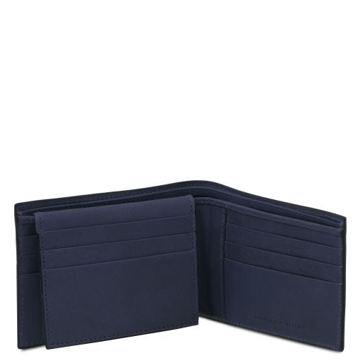 exclusive-3-fold-leather-wallet-for-men-tl142589 - Tummansininen - kuva 2