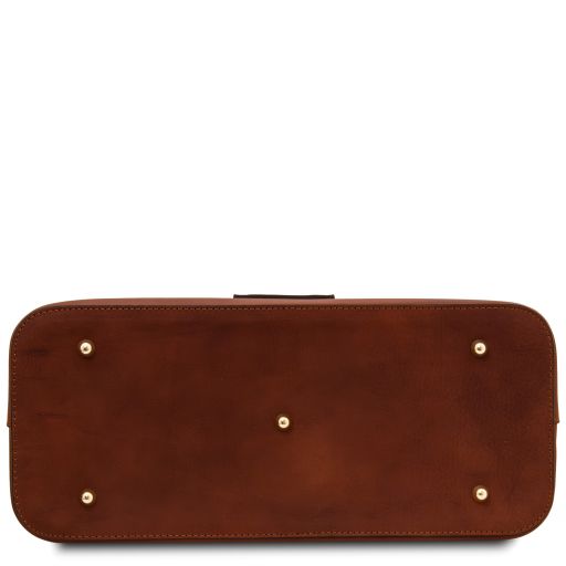 olimpia-leather-tote-tl142561 - Ruskea - kuva 4