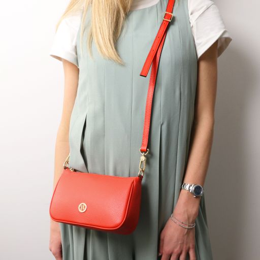 parfait-leather-clutch-tl142559 - Coral - kuva 6