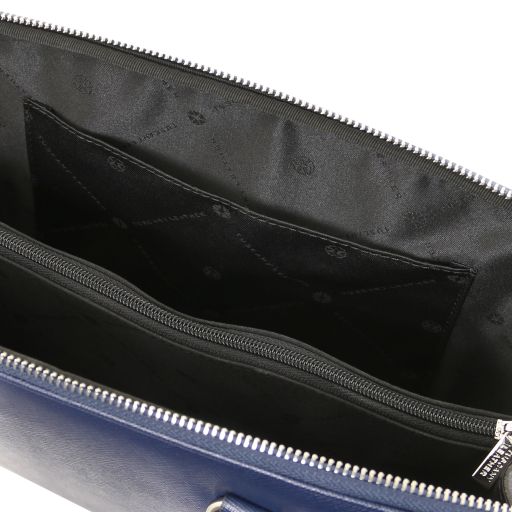 verona-saffiano-leather-business-bag-tl142547 - Tummansininen - kuva 7