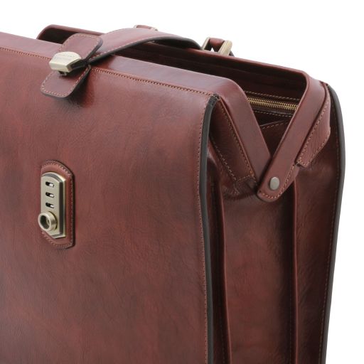 canova-leather-doctor-bag-briefcase-3-compartments-tl142352 - Luonnonväri - kuva 5