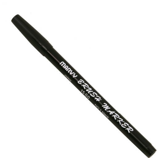 brush-marker-leather-repair-pen-tl141530 - Musta