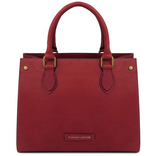 dama-leather-handbag-tl142564 - Punainen