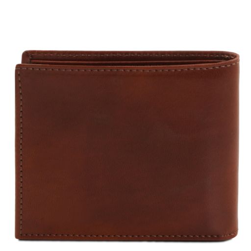 exclusive-3-fold-leather-wallet-for-men-tl141353 - Ruskea - kuva 3