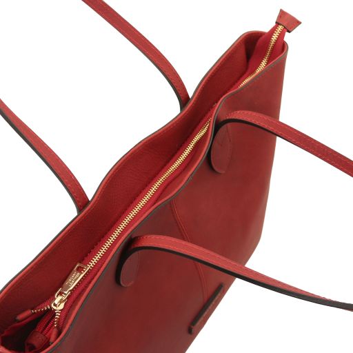 essenza-leather-shoulder-bag-tl142612 - Punainen - kuva 5