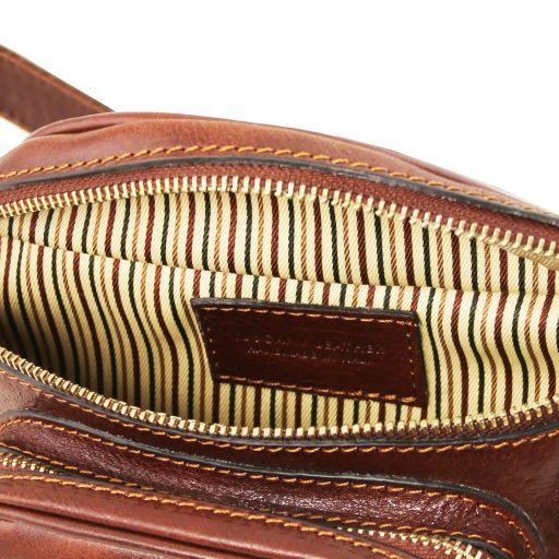 leather-fanny-pack-tl141797 - Tummanruskea - kuva 3