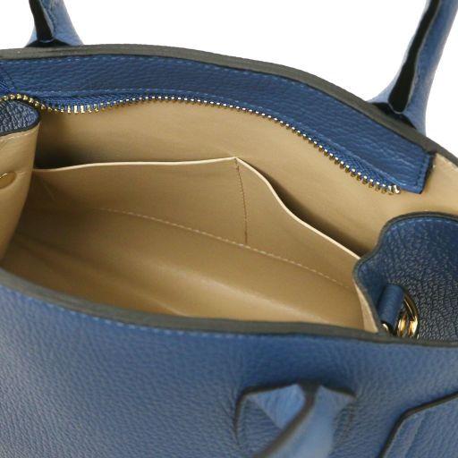 coccola-leather-handbag-tl142421 - Denim - kuva 6