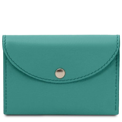 leather-business-card-credit-card-holder-tl142417 - Turkoosi