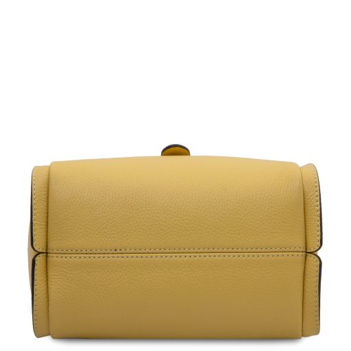 soave-soft-leather-handbag-tl142583 - Pastel yellow - kuva 4