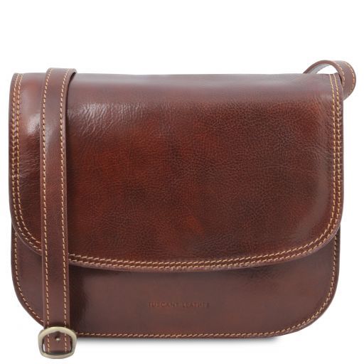 greta-lady-leather-bag-tl141958 - Ruskea