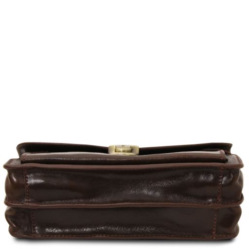 max-leather-handy-wrist-bag-tl8075 - Tummanruskea - kuva 4
