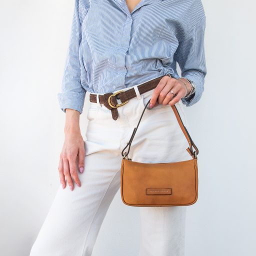parfait-leather-clutch-tl142568 - Ruskea - kuva 6
