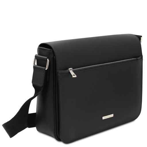 messenger-saffiano-leather-messenger-bag-tl142549 - Musta - kuva 2