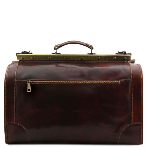 madrid-gladstone-leather-bag-large-size-tl1022 - Punainen - kuva 3