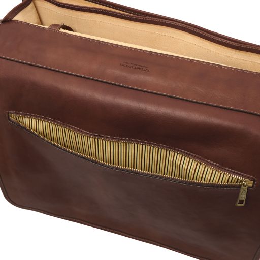 ancona-leather-messenger-bag-tl142073 - Ruskea - kuva 9