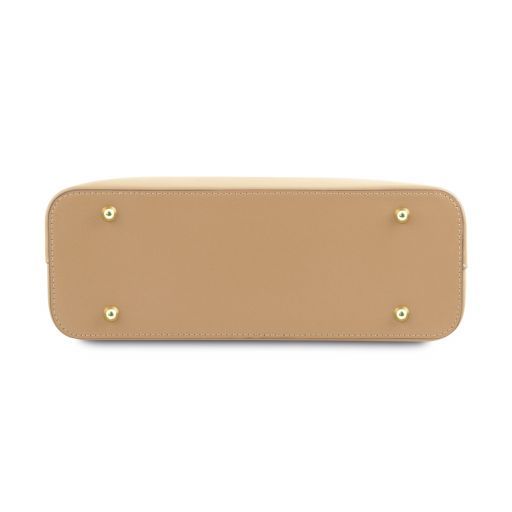 olimpia-leather-tote-small-size-tl141521 - Champagne - kuva 4