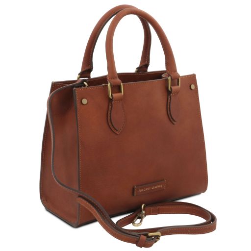 dama-leather-handbag-tl142564 - Ruskea - kuva 2