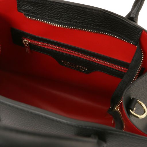coccola-leather-handbag-tl142421 - Musta - kuva 6