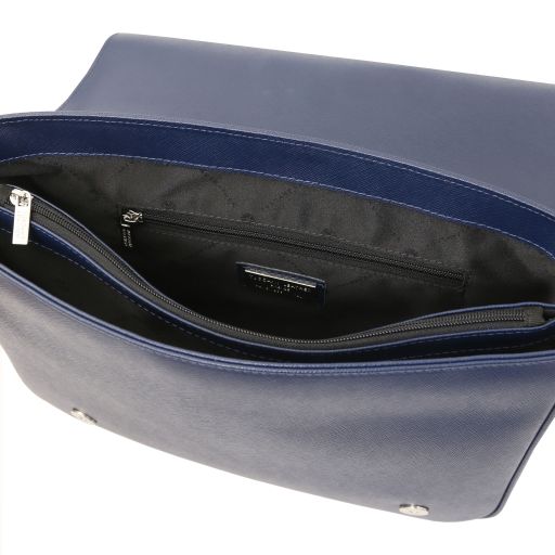 messenger-saffiano-leather-messenger-bag-tl142549 - Tummansininen - kuva 6