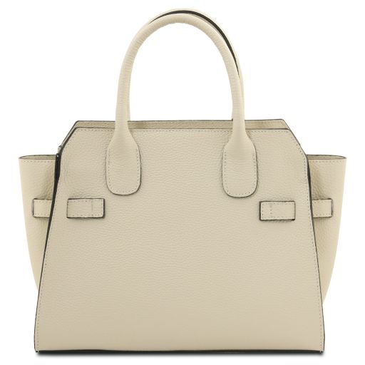 origami-leather-tote-tl142507 - Beige - kuva 3