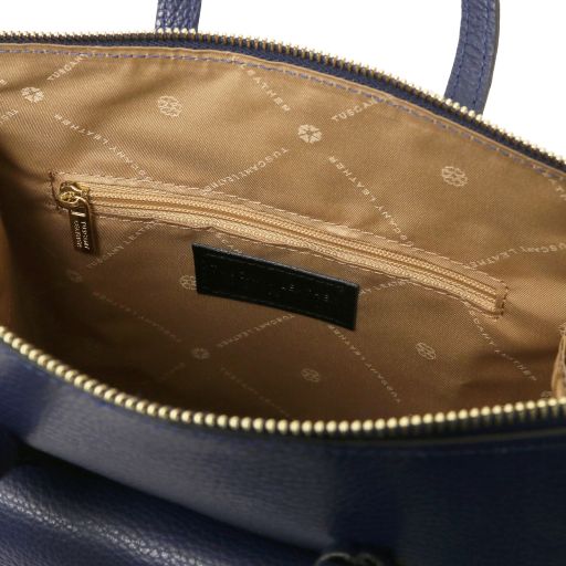 tl-bag-leather-backpack-for-women-tl142211 - Tummansininen - kuva 5