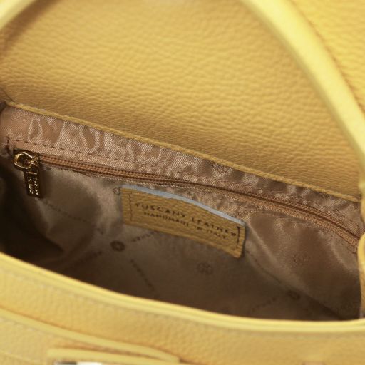 maisy-leather-tote-tl142455 - Pastel yellow - kuva 5