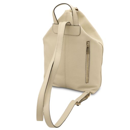 dublin-soft-leather-backpack-tl142501 - Beige - kuva 3