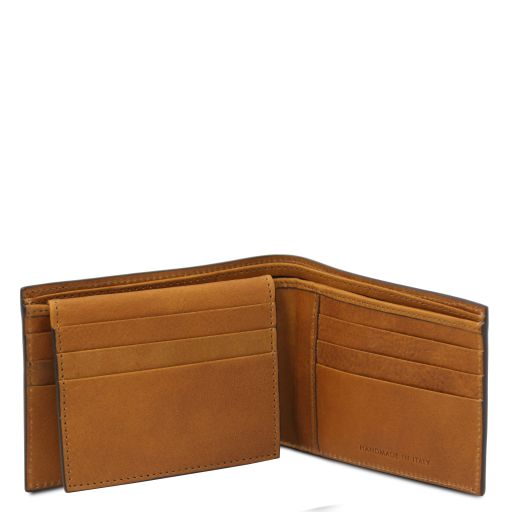 exclusive-3-fold-leather-wallet-for-men-tl142589 - Luonnonväri - kuva 2