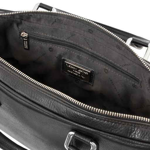 ferrara-leather-laptop-briefcase-tl142548 - Musta - kuva 5